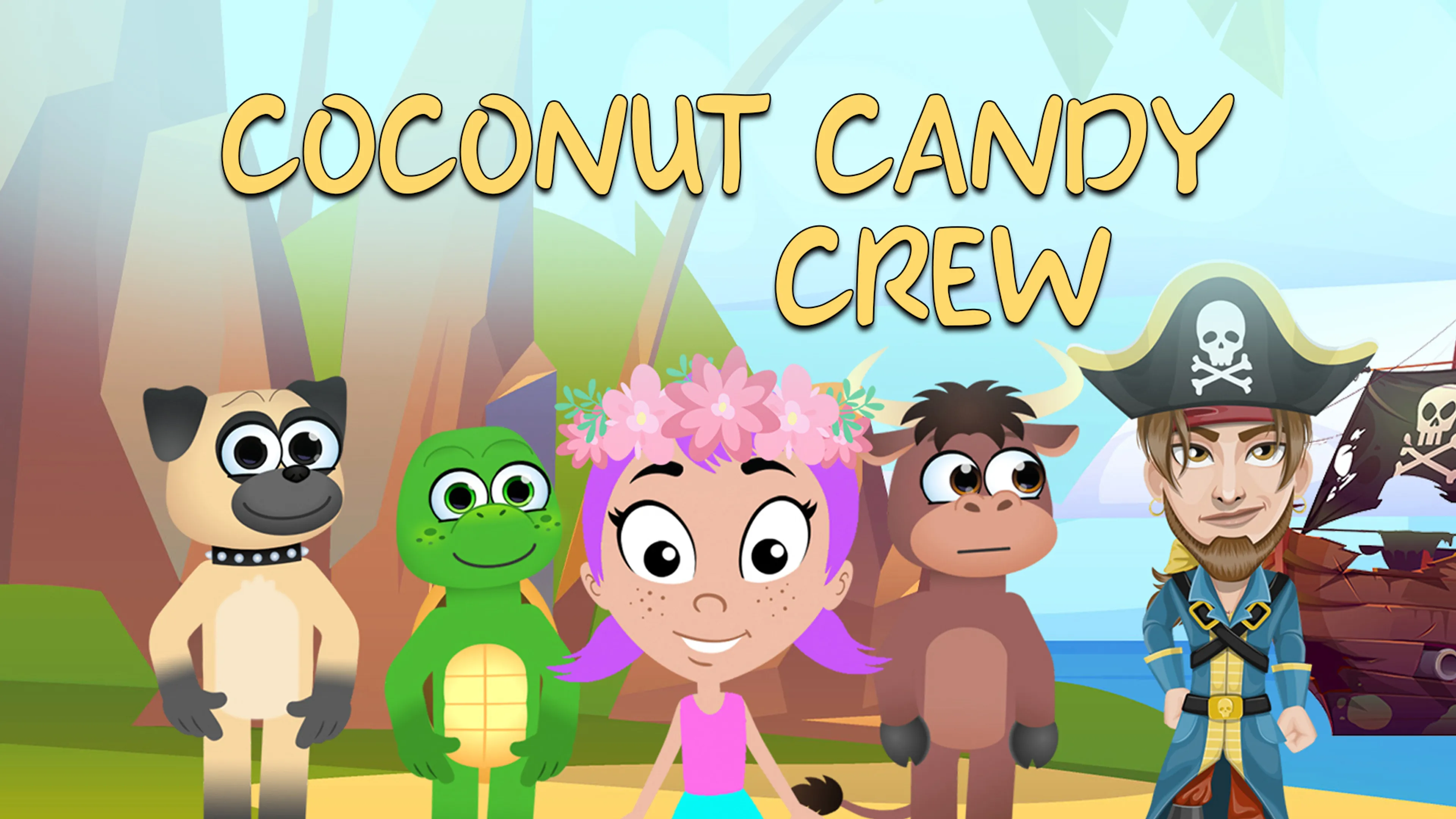 Coconut Candy Crew: Kids TV poster